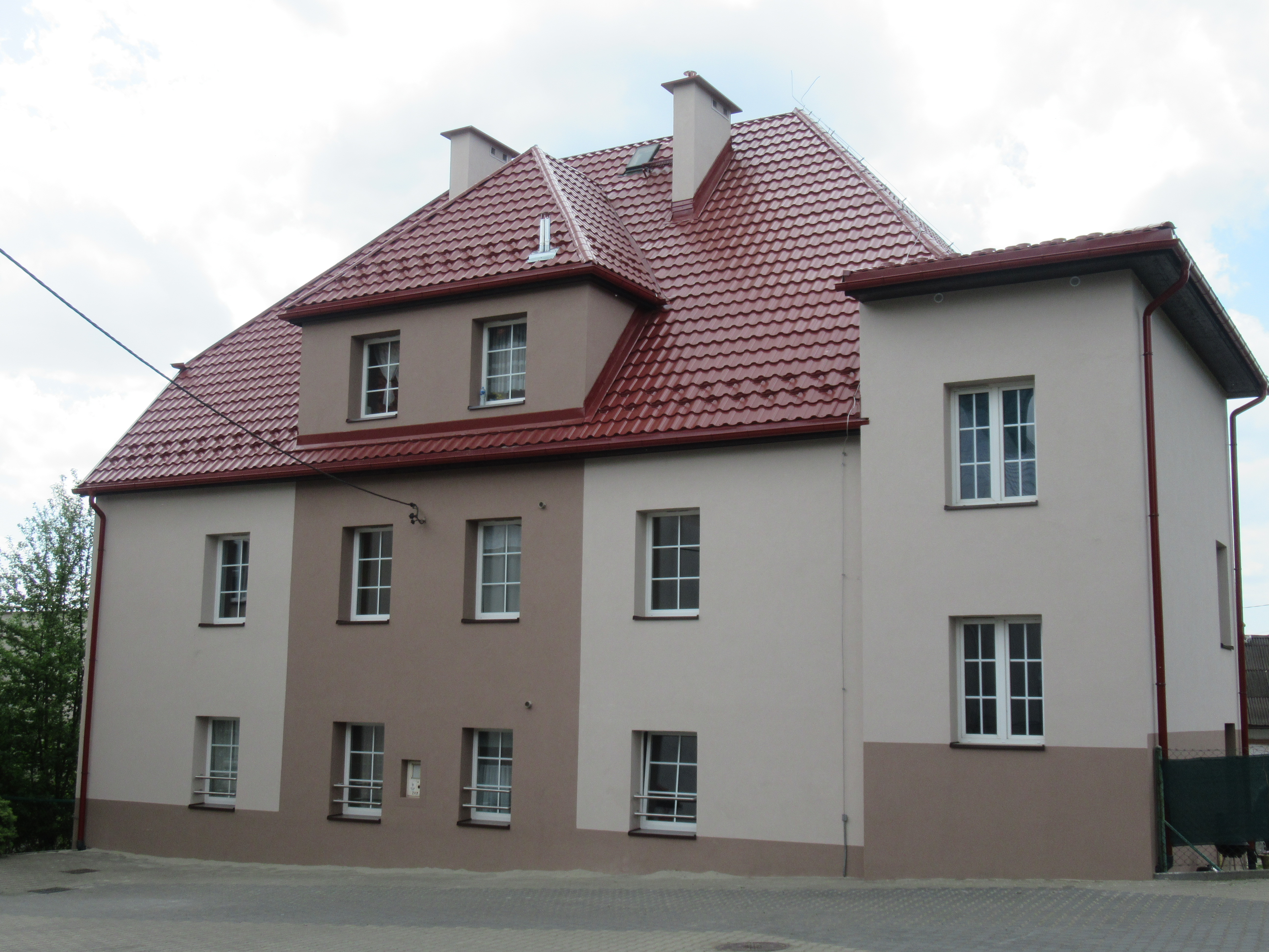 budynek przy ul. Skłodowskiej będący przedmiotem projektu eko modernizacji